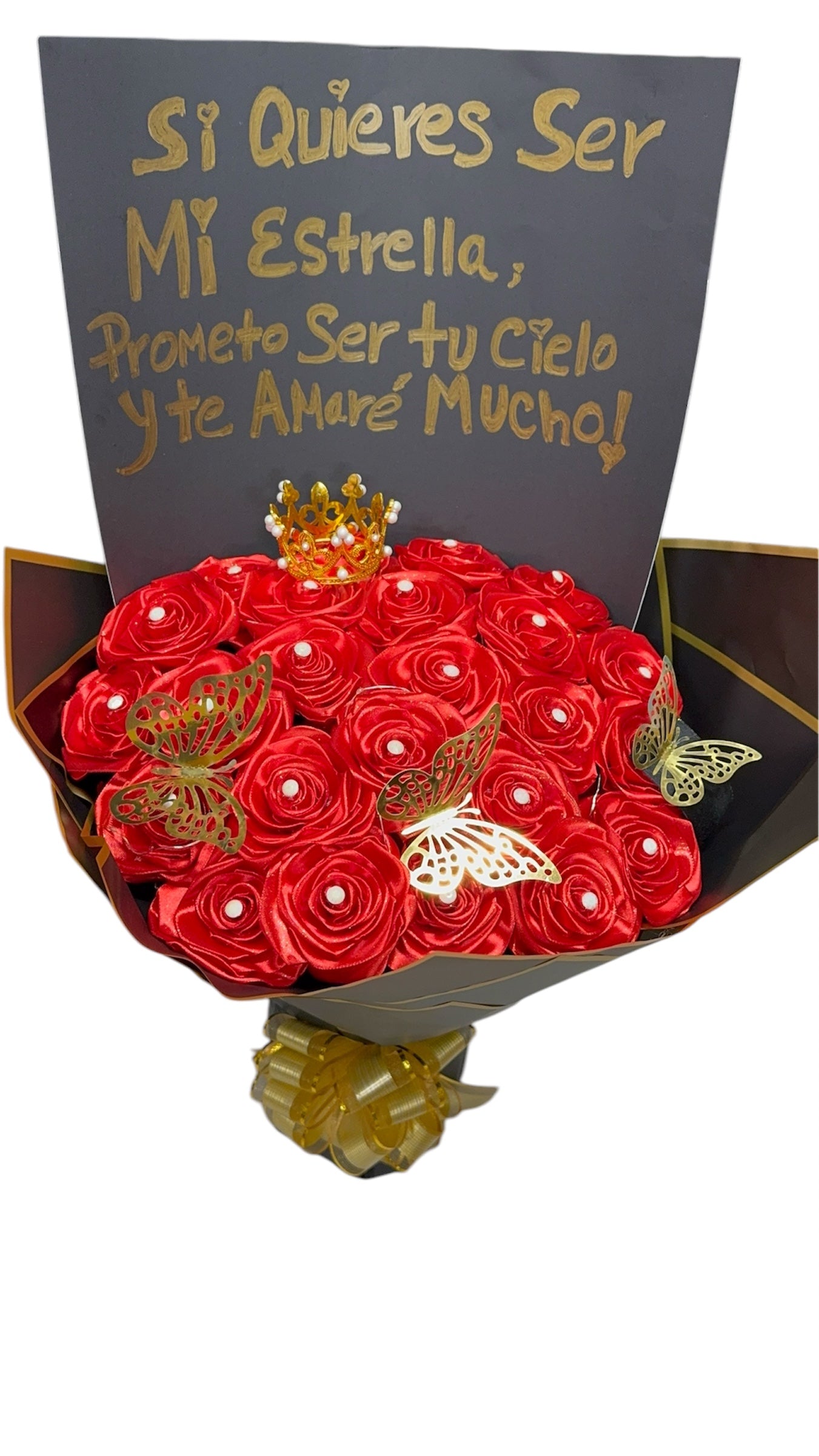 Ramo Eterno de propuesta eternal propose bouquet